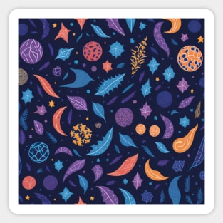 Seamless Patterns of Cosmic Wonder Sticker